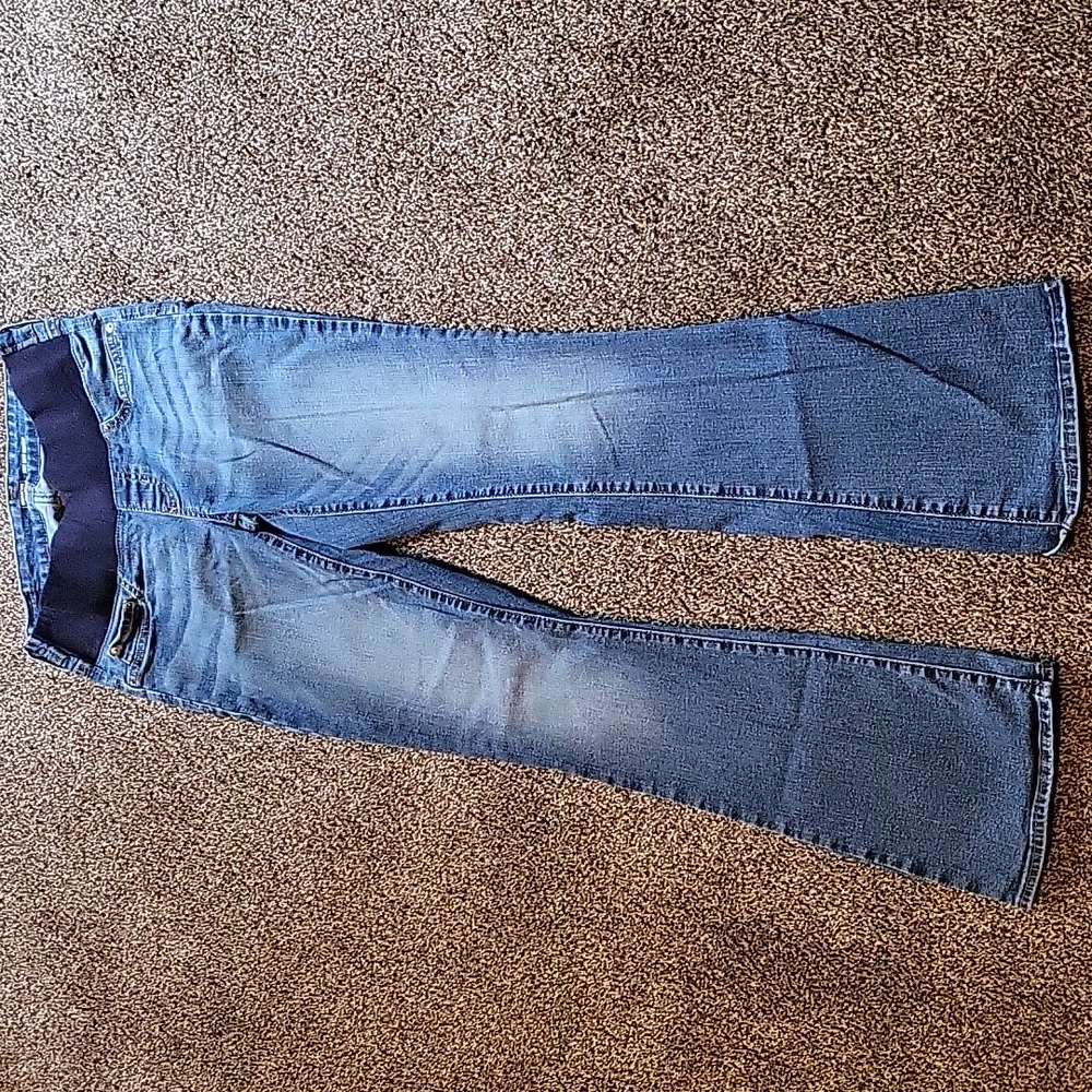 Levi Strauss Baby Bump Bootcut Maternity Pants